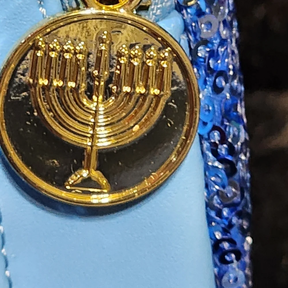 Loungefly Hanukkah Mickey Mouse Mini Backpack